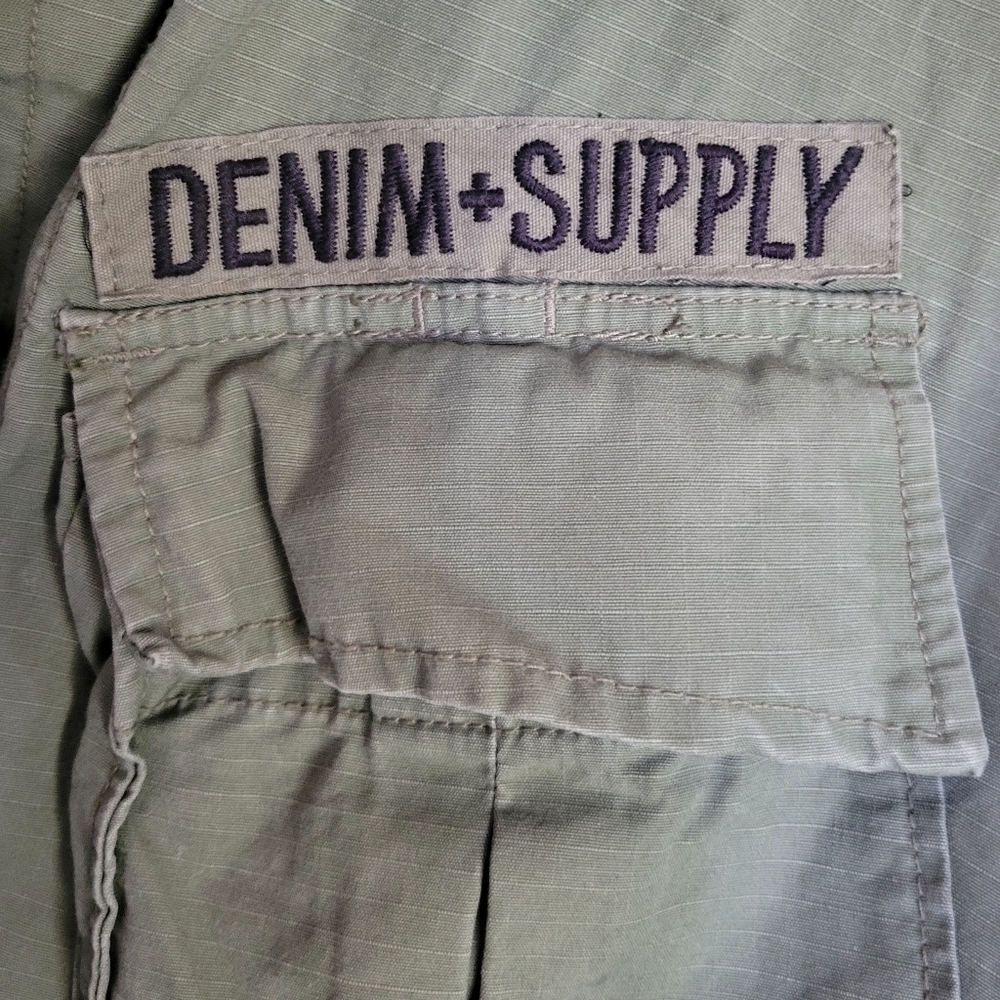 DENIM & SUPPLY RALPH LAUREN // ltd ed over-sized belted field vest jacket RARE - Picture 4 of 13